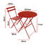 Eztli 2 - Person Patio Dining Set with Round Table , Cushions Included-1908066138