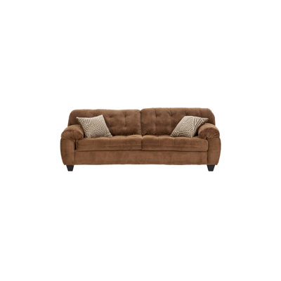  21700 Upholstered Sofa, Winter Camel