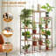 Tablette haute pour plusieurs plantes d'intérieur et d'extérieur 14 niveaux 16 supports à casseroles