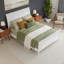 Lit plateforme en bois massif Valencia avec pied de lit assorti Valencia-1230722588-1230722591