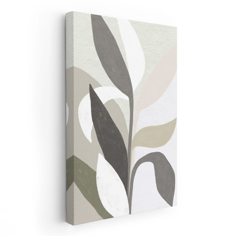 «Cut Paper Sproutling II», reproduction d'art sur toile, H 48 po x l 32 po