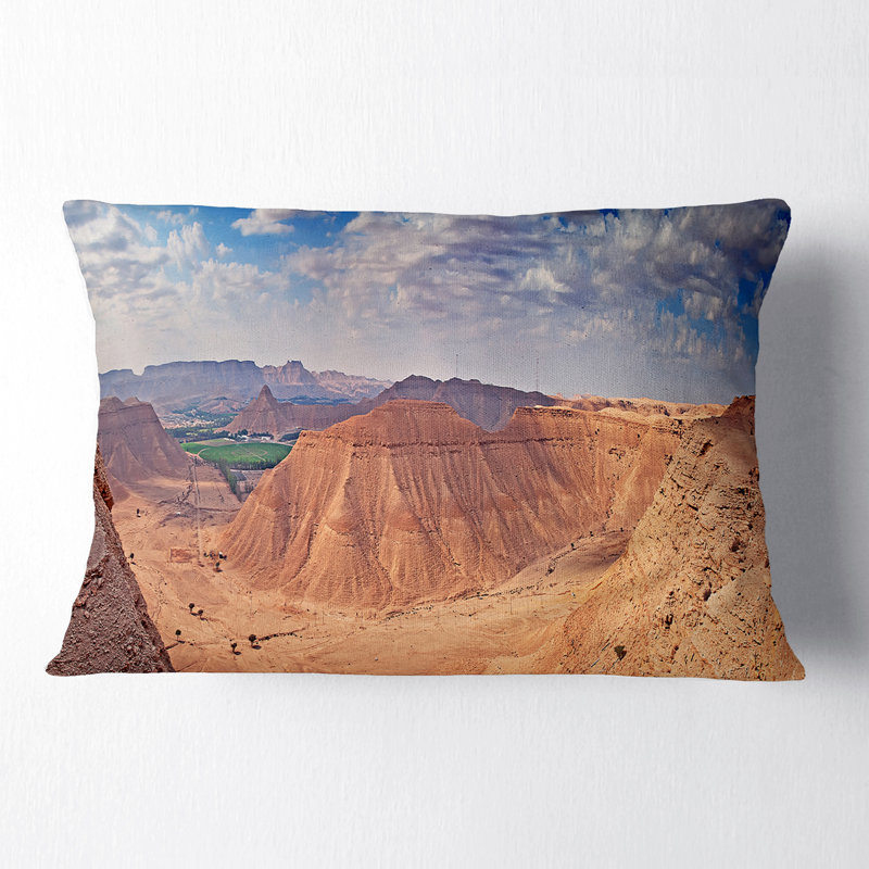 Coussin lombaire imprimé Clay Rocks autour de Ryad