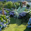 Statue de jardin en métal résistante aux intempéries Analiesa-971553972