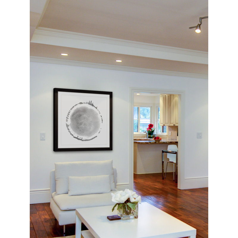 Single Picture Frame Print, 51 cm H x 51 cm W, Black