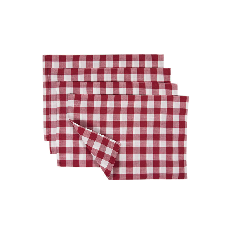 Napperon 19 "Aafreen, Rouge