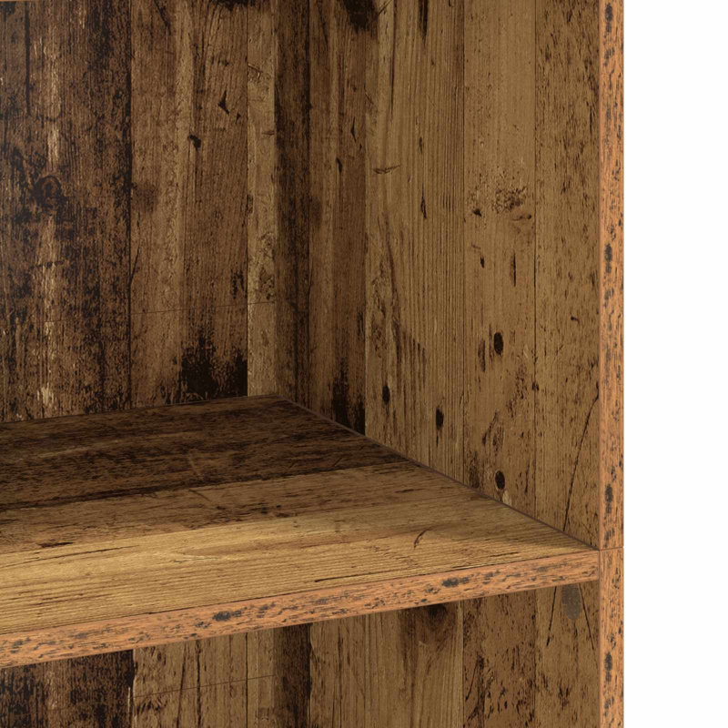 Highboard 70 x 41 x 124 cm Engineered Wood Cabinet Living Room Modern For, Oak Wood