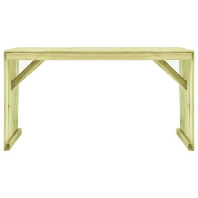 Garden Table Impregnated Pinewood