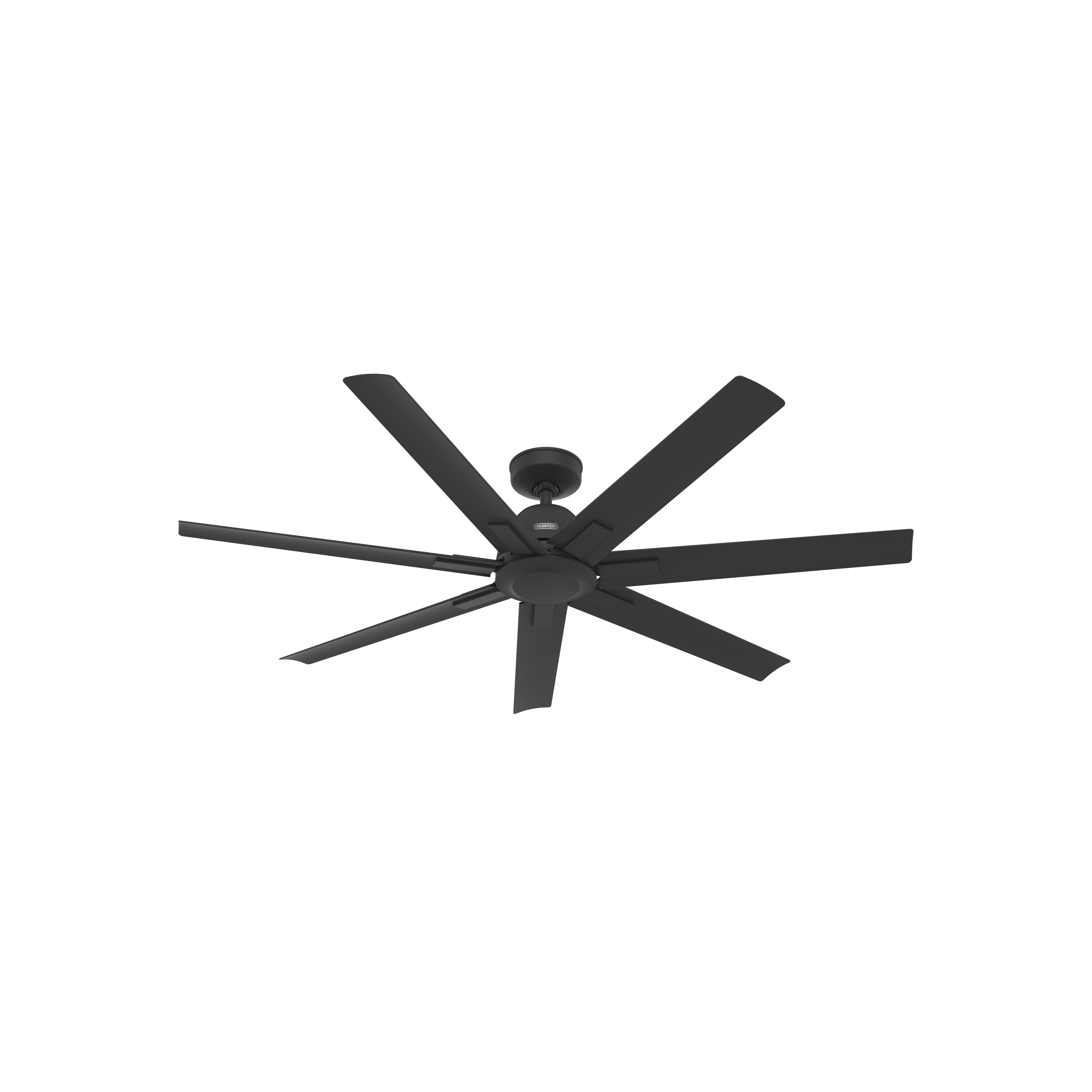 Hunter 51590 Downtown Ceiling Fan 60 Inches Matte Black, image size:5000x5000
