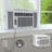 Durastar 12,000 BTU 230V Window Air Conditioner with 11000 BTU Supplemental Heating and Remote Control