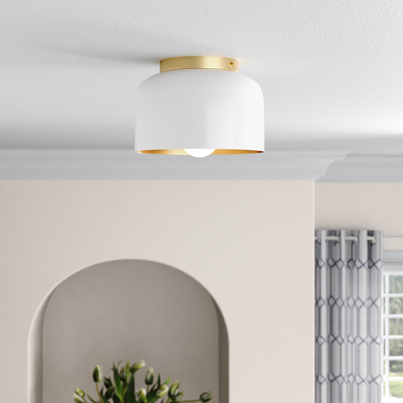 Satrina 1-Light 8'' Flush Mount