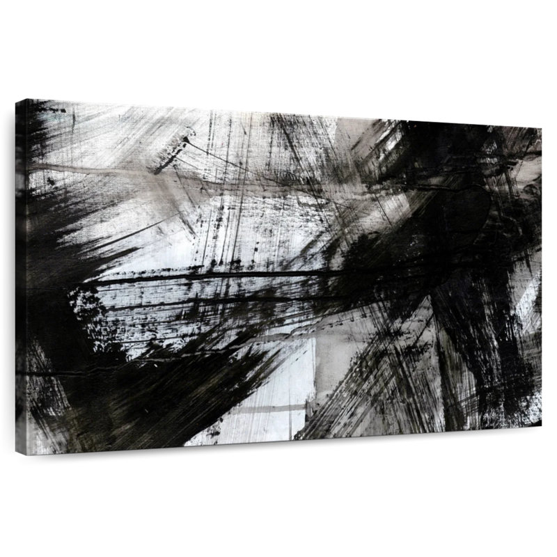 Avery Minimal Strokes - noir I, H 20 po x l 30 po