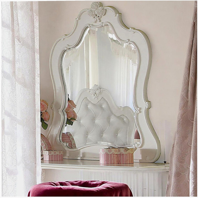 Eldar Pearl White Surface Mirror