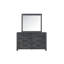 MIROIR AYA GRIS FONCÉ