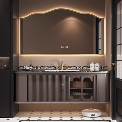 American-style simple bathroom cabinet