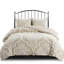 Édredon 3 pièces - Literie de style chenille chic pour lit double / grand lit-128135295-128135296