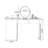 Makeup Vanity with Light mirror,2 drawers