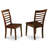 5 Piece Dining Room Furniture Set Includes a Rectangle Kitchen Table with Butterfly Leaf and 4 Dining Chairs, Mahogany-1864919398-1774151792