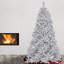 The Holiday Aisle® North Valley White Spruce Tree with Clear Lights-304540083