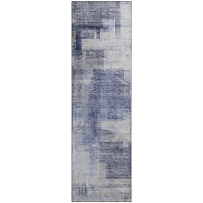 Premium Machine Washable Nigel AMF1067 Squares Rug