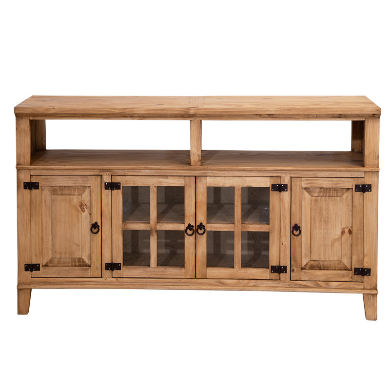 Meuble télé Medio Hacienda, Naturel, H 36 po x L 60 po x l 17 po
