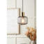Camille 1 - Light Brushed Gold Pendant