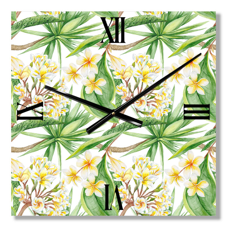 Horloge murale Tropical, Moyen