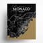 Monaco City Map, impression-457650155-457650158