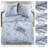 Modern Reversible Bedding Sets, Polyester Full Queen Floral Quilt for Home