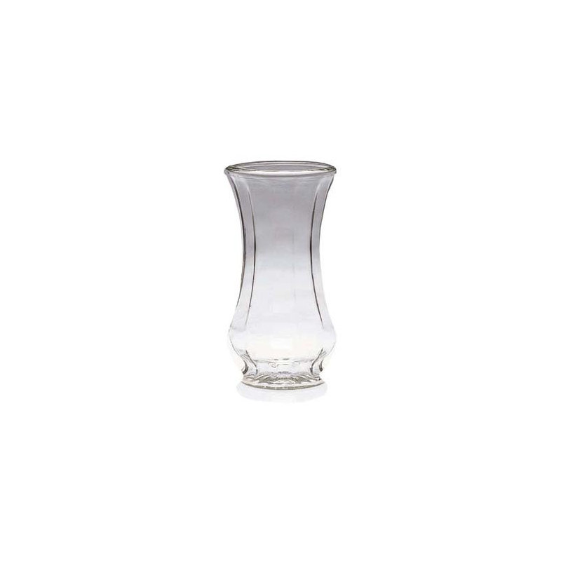 Solara Glass Table Vase, 9.75" H x 4.5" W x 4.5" D