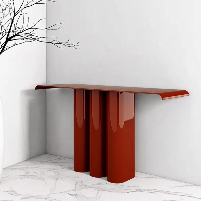 Console d'entrée de style nordique, H 33,5 po x l 59,1 po x P 15,7 po