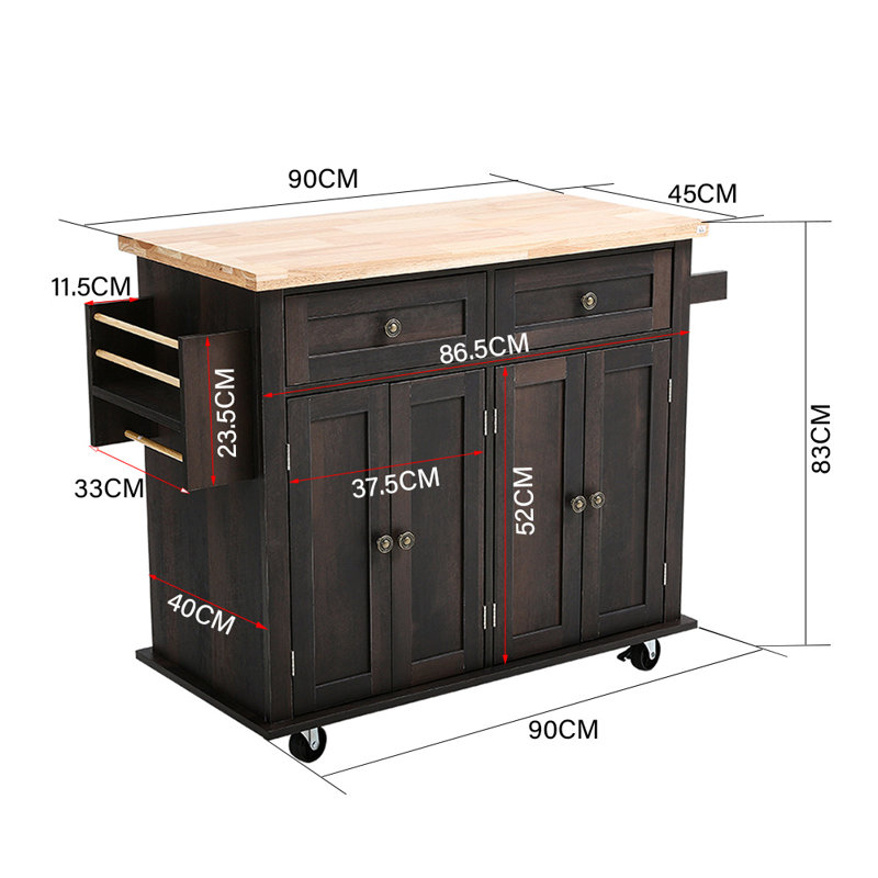 Champlost Kitchen Island