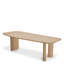Dining Table Flemings Natural Oak Veneer - Legs