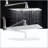 Rain Shower Head With Shower Arm  (12 Inch Square, Brushed Nickel)