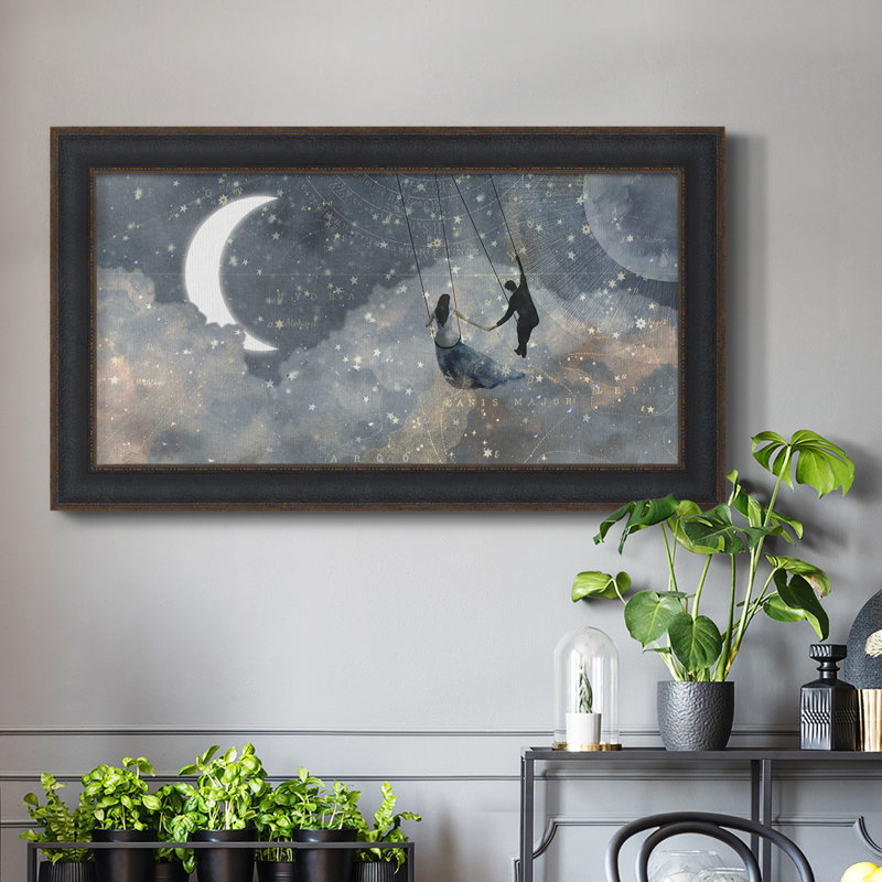 «Celestial Love» - Reproduction de photo sur toile simple, H 21 po x l 37 po x P 2,5 po