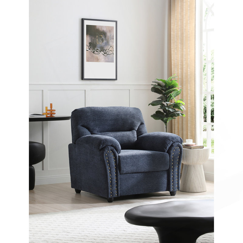 Chaise Hamilton G00550A-C - bleu, Blue