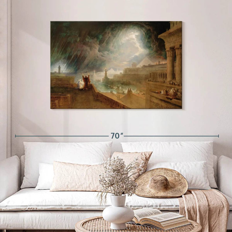 Adella The Seventh Plague, 30" H x 45" W
