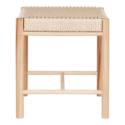 Sirstins Solid Wood Accent Stool