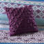 Édredon pour lit double / grand Global, microfibre douce, 2 taies décoratives, coussins décoratifs, chambre mauve avec coussin décoratif Global