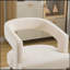 Chaise de salle à manger rembourrée en velours moderne avec pieds fuselés, confortable et élégante pour toute maison contemporaine.-1706746956