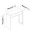 Quess 80cm Solid Wood Console Table-1852991459