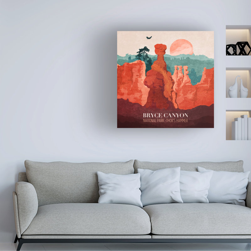 Art sur toile, bolognaise, brun, H 18 po x l 18 po