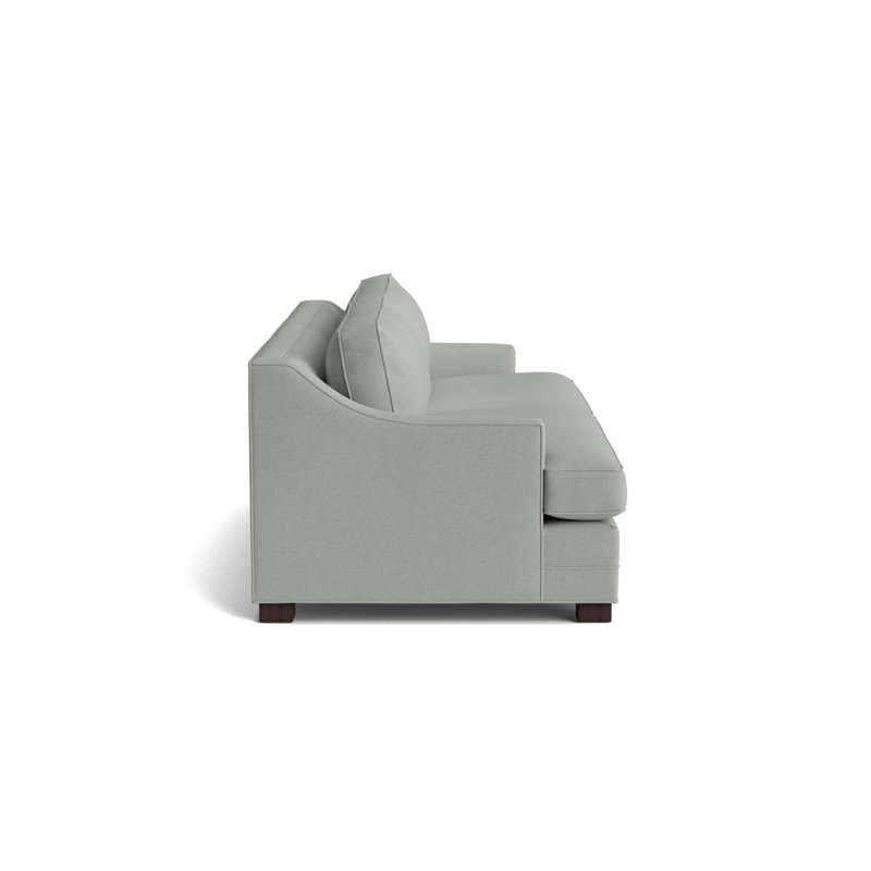 Keaton Slope No Nail 94 Sofa, Performance Boucle - Mineral Green, Java