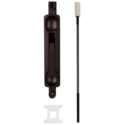 10 in. Duronodic Mortise Flush Bolt with 7/8 in. Rod Extension