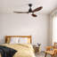 Ventilateur de plafond 3 lumières DEL avec lumière à intensité variable noyer foncé-1175352001-1186187574