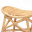 Tabouret moderne en rotin de style bohémien