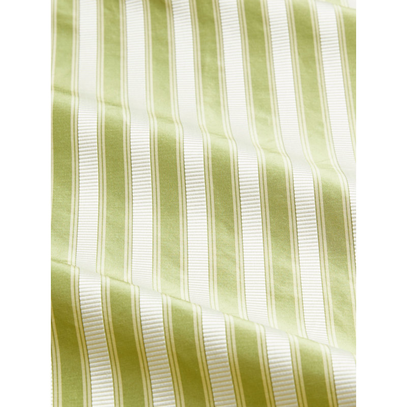 SHIRRED STRIPE, New Leaf