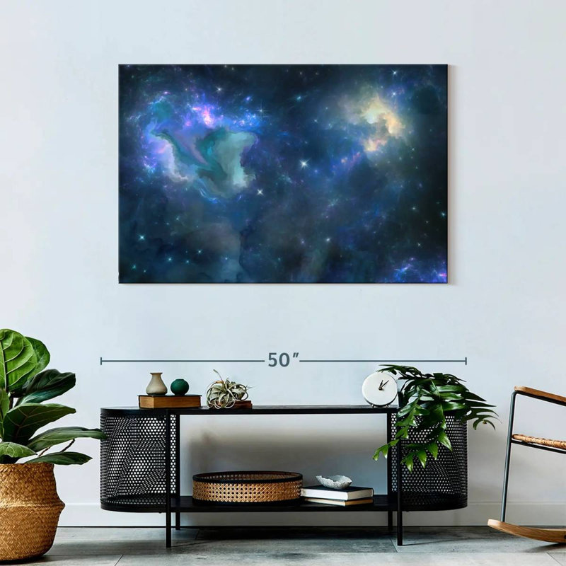 Oberle Space Nebula, 30" H x 45" W
