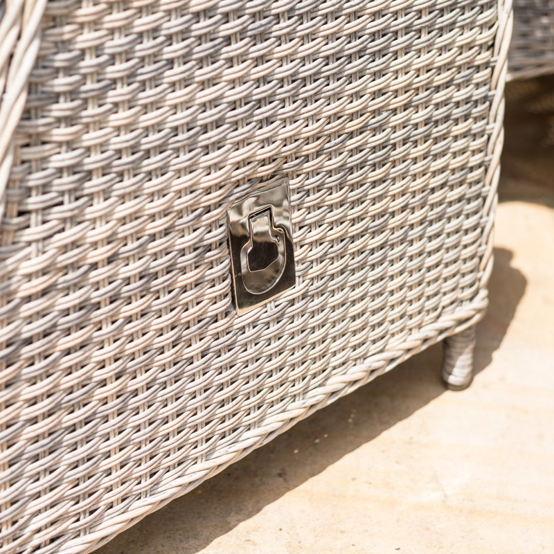 Canica Reclining 2 Seat Rattan Bistro Set