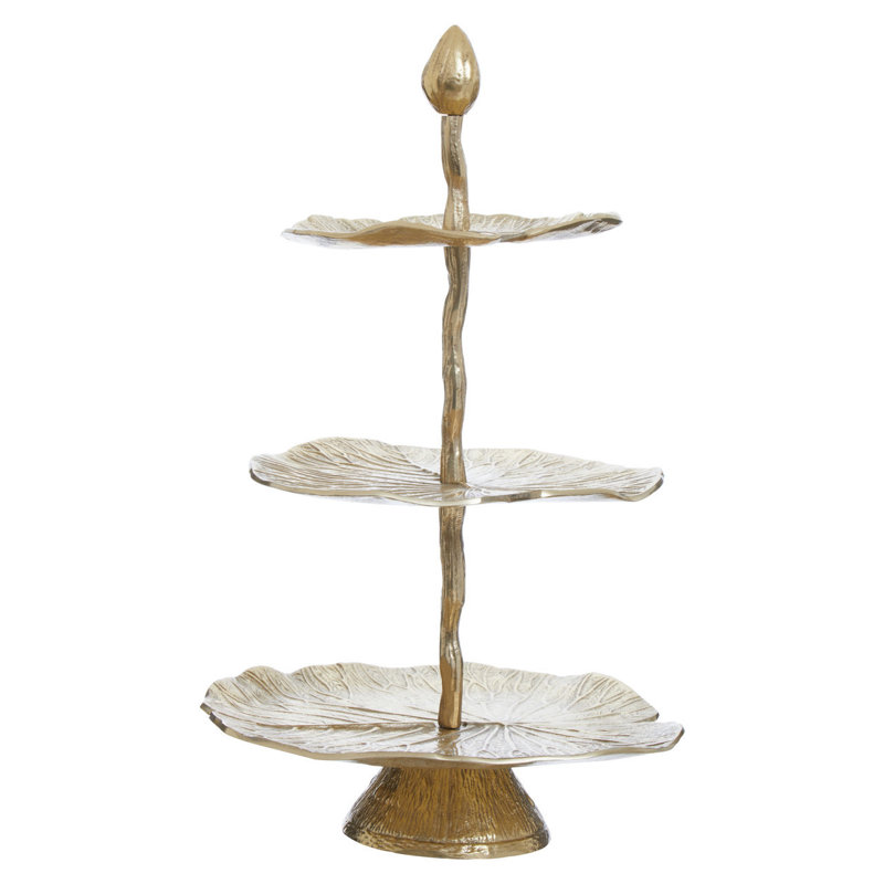 Richy Tiered Stand, Gold