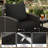 Outdoor 6.5” Thick Deep Seat Cushion Set –Back Cushion and Seat Cushions, Non-Slip Patio Cushions for Patio Furniture-950587796